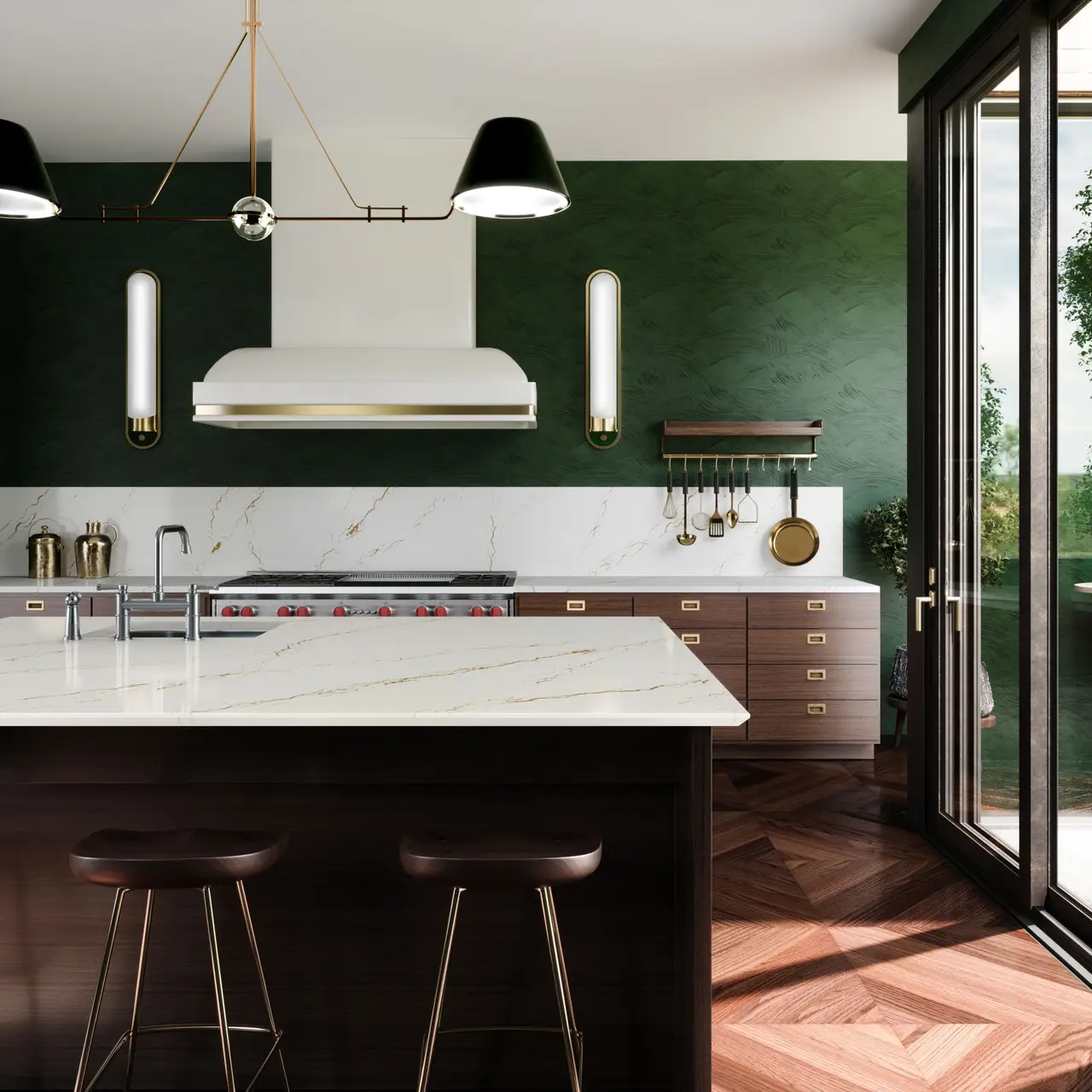 Inverness Gold™ Design Detail Slab Inspiration