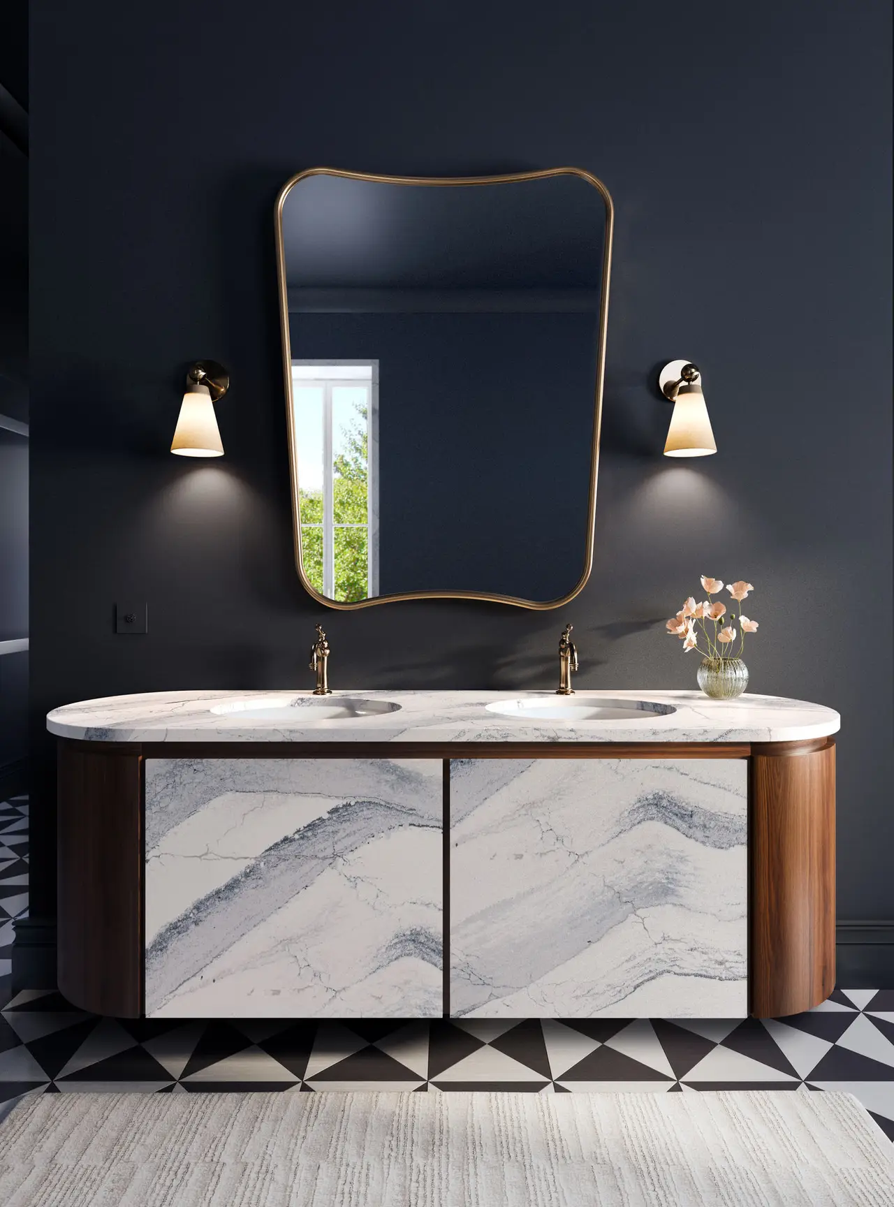 Windsor Steel Satin Ridge™ Design Detail Slab Inspiration