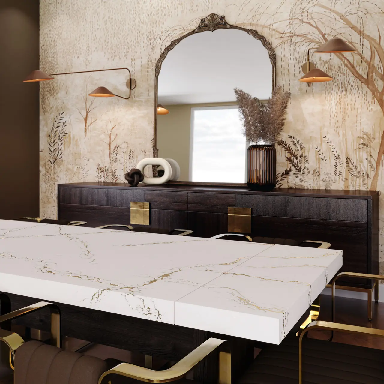 Berkshire Brass Sculpted™ - Cambria® Quartz Designs