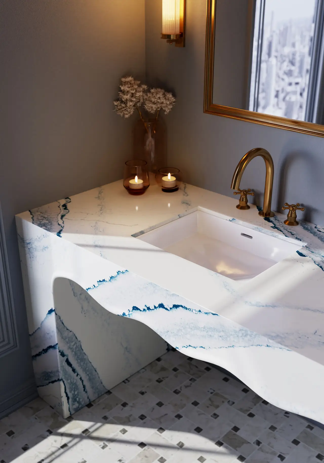 Inverness Bristol Bay™ Design Detail Slab Inspiration
