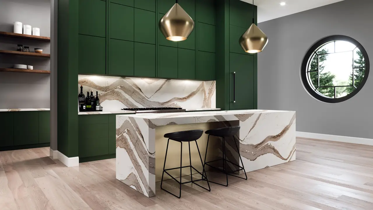 Brittanicca Gold Cool™ - Cambria® Quartz Designs