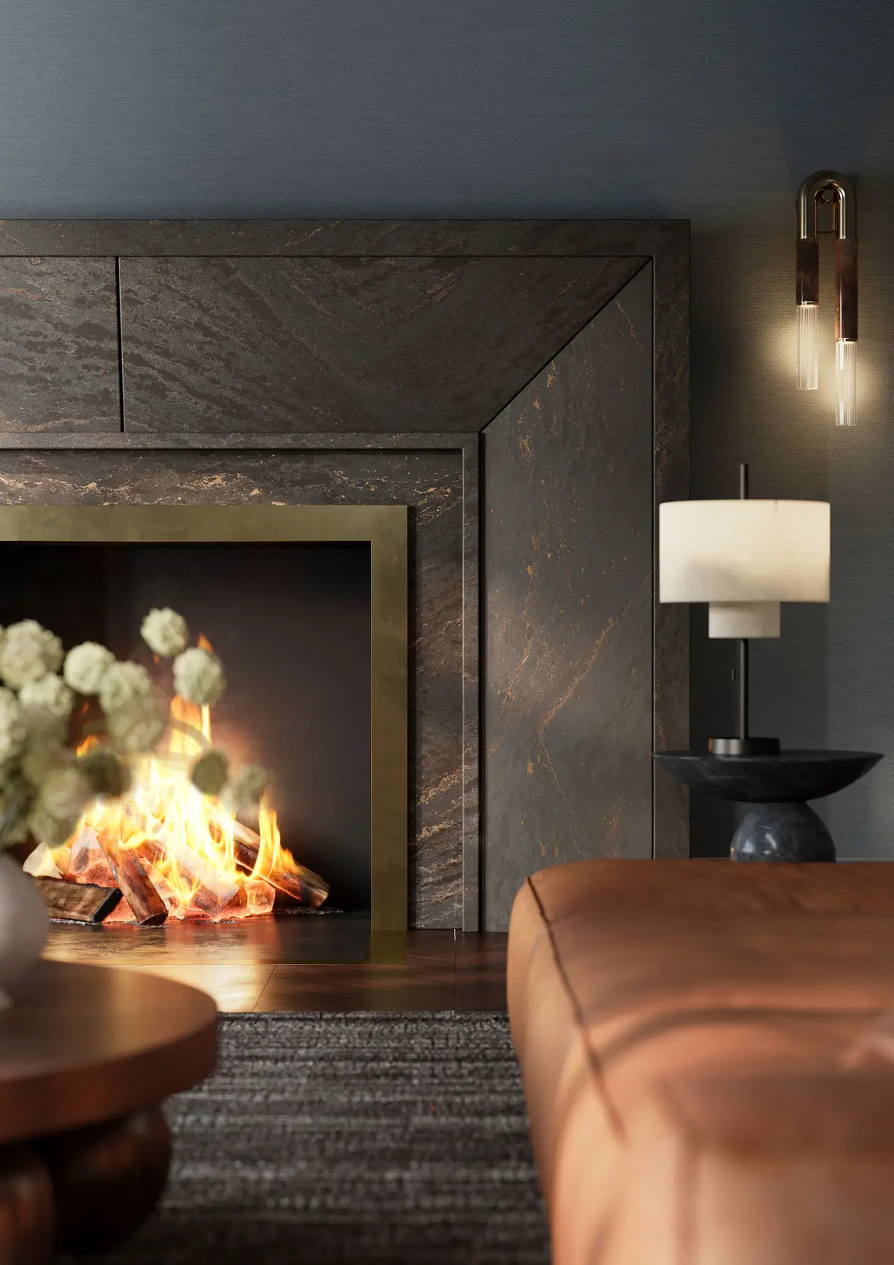 Remington Brass™ Design Detail Slab Inspiration