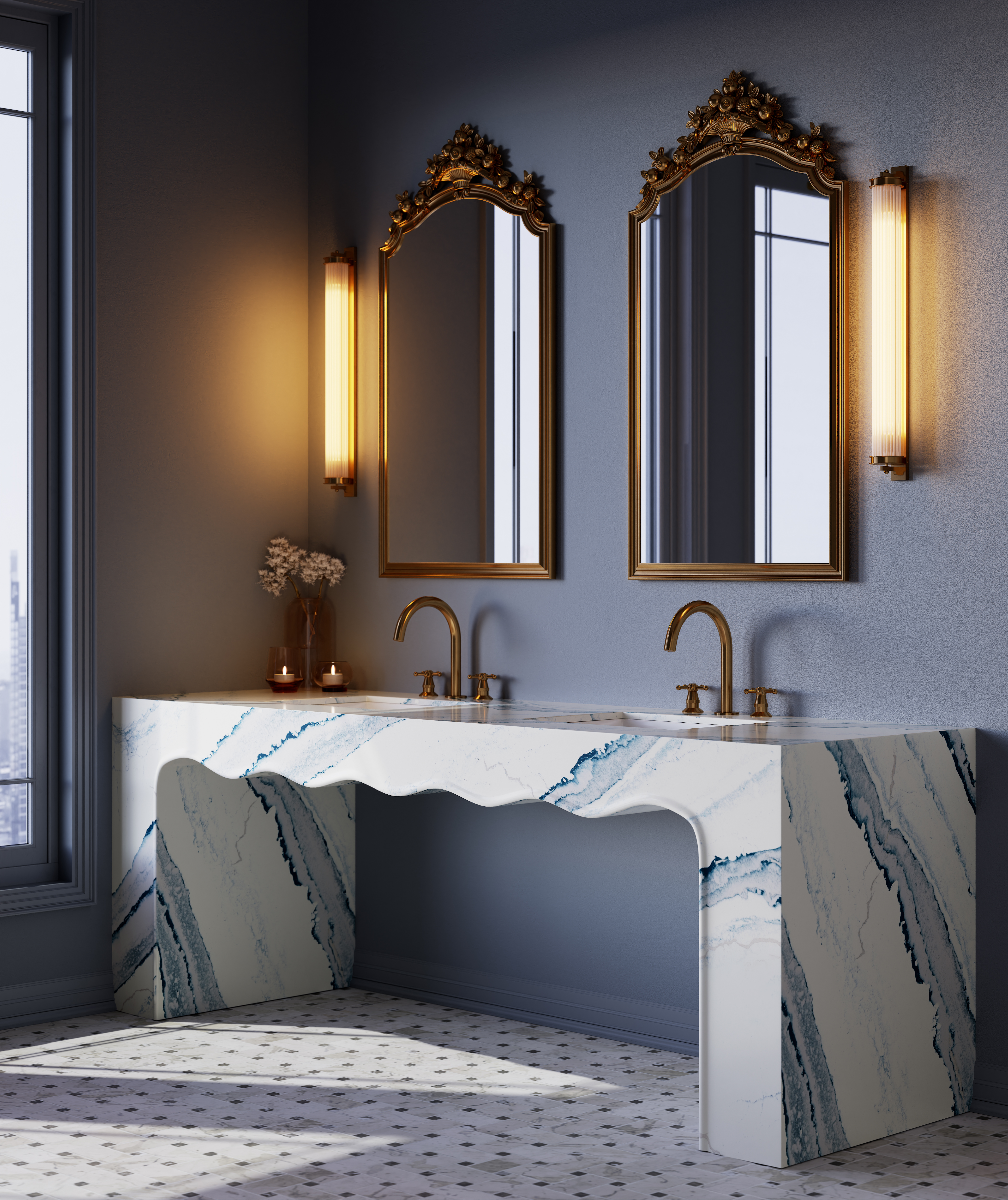 6 Blue Bathroom Ideas To Create Your Dream Retreat, image size:4200x5000
