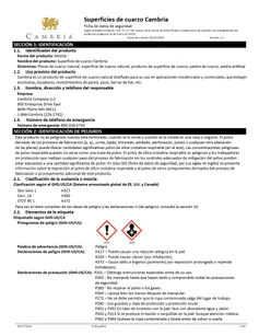 Safety Data Sheet | Spanish